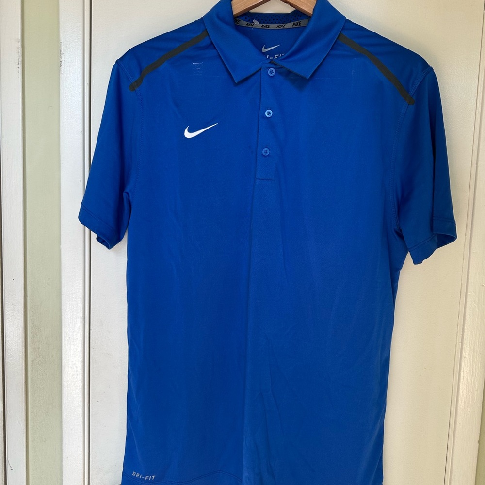 Nike Men's Blue Dri-FIT Shirt